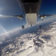 California desde el cielo estos días. AP